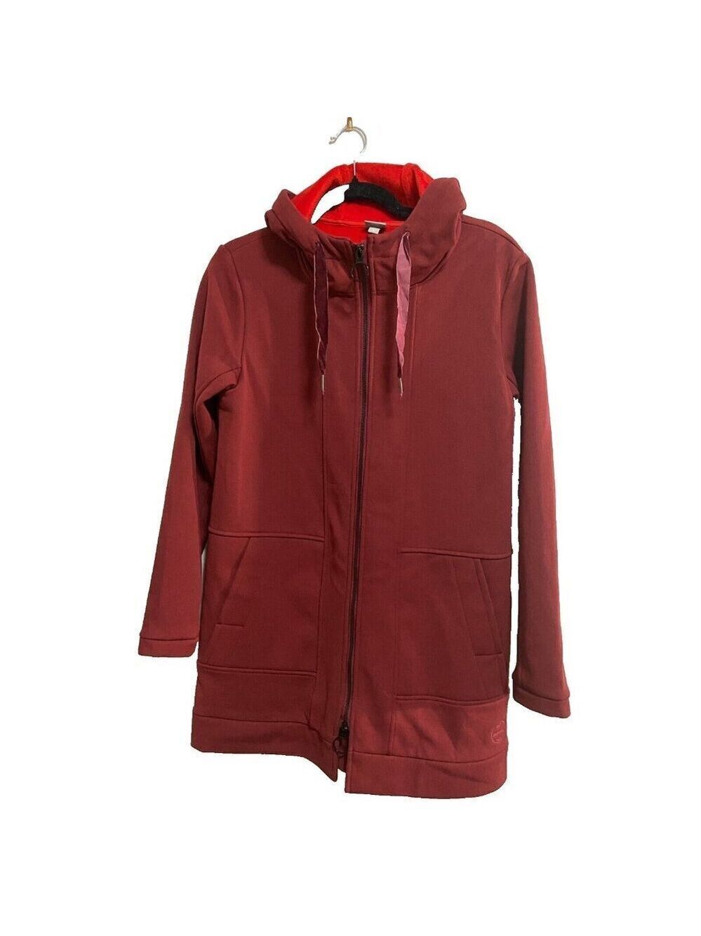 Bench Women's Zip-Up Wine Color Jacket Size M